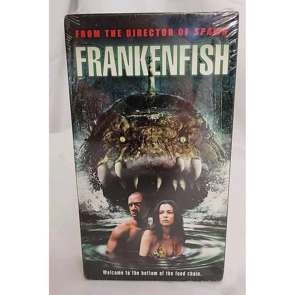 Frankenfish (2005) VHS + Box Protector RARE Horror BRAND NEW SEALED VGC